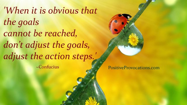 How to Take Positive Action - just one small positive step!